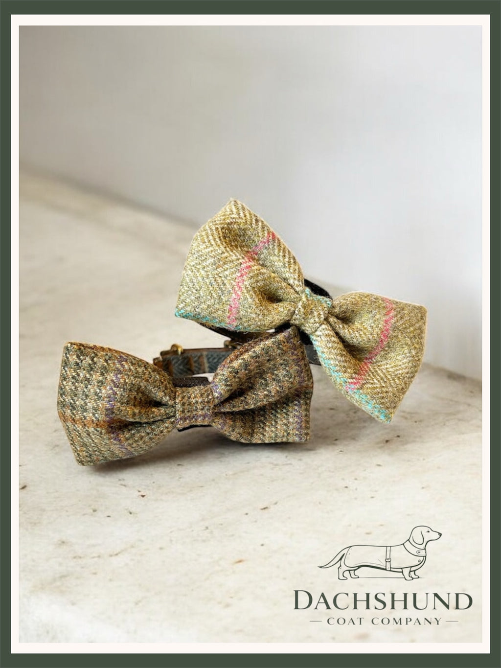 Tweed bow tie