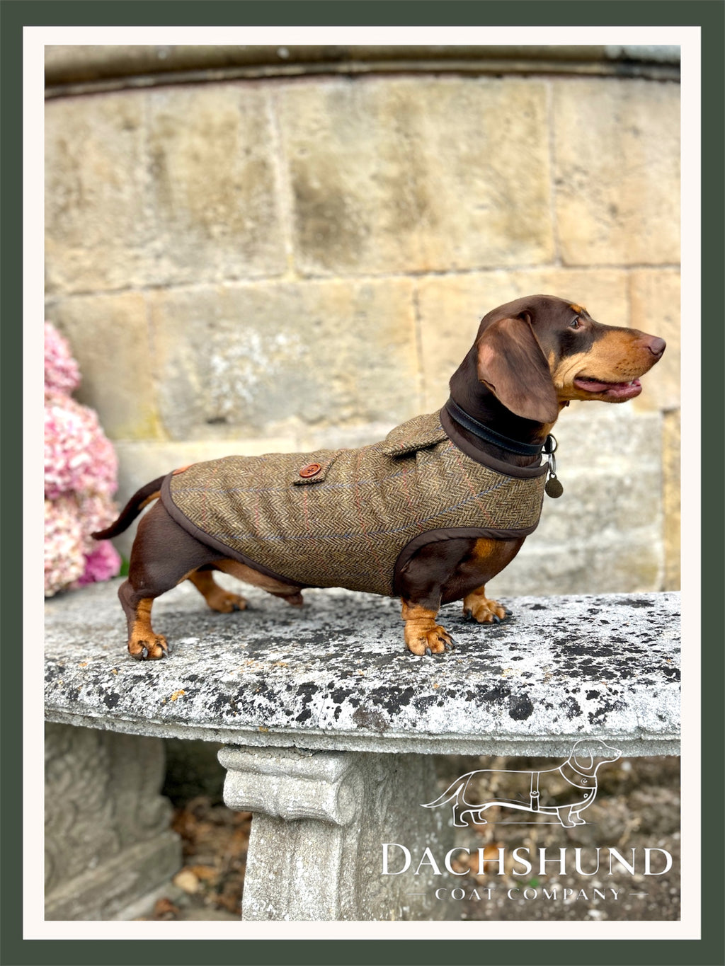 Country Herringbone Tweed Coat - Autumn '26 Collection