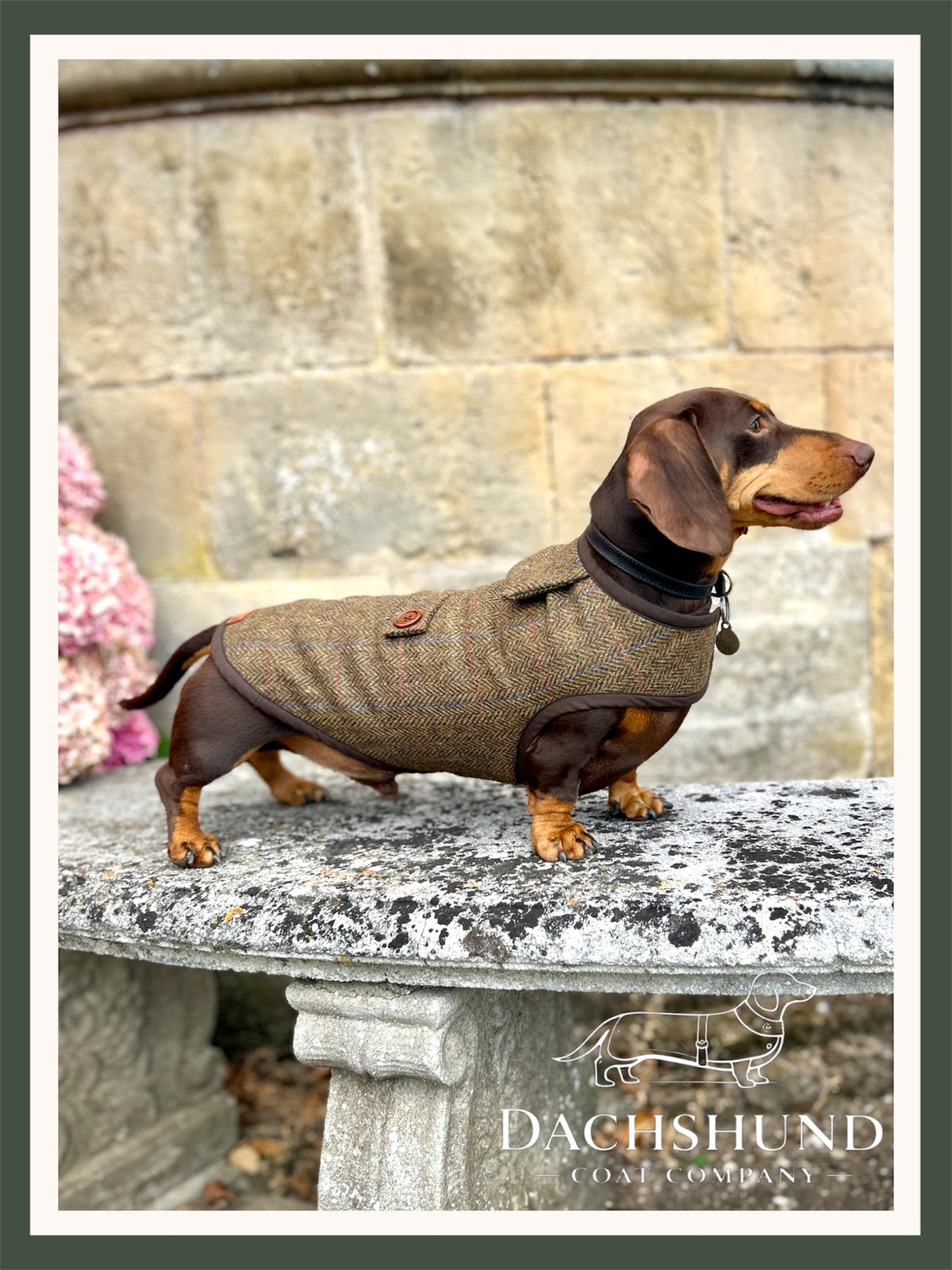 Country Herringbone Tweed Coat - Autumn '26 Collection