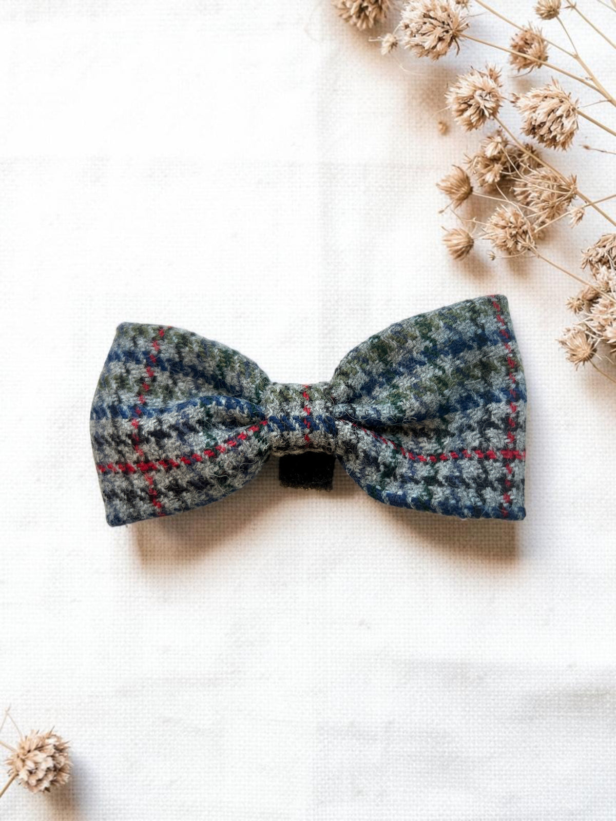 Tweed bow tie